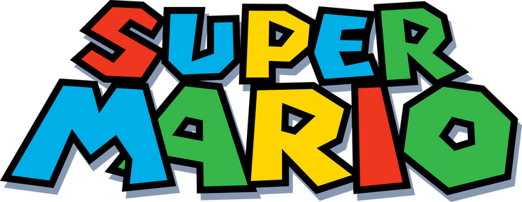 The "Super Mario" logo.